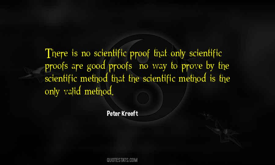 Quotes About The Scientific Method #594327