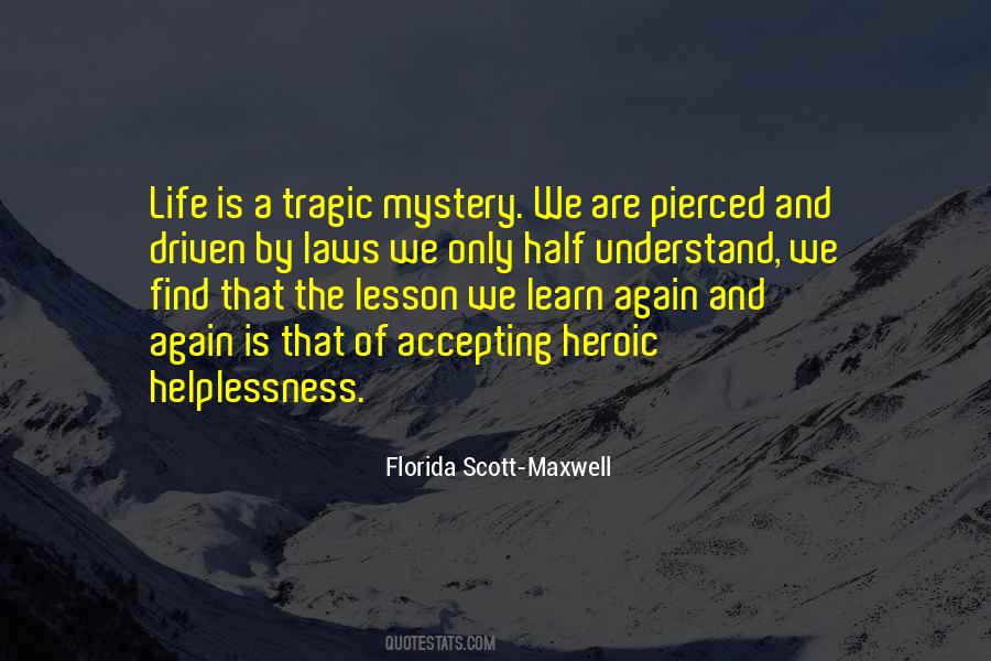 Self Helplessness Quotes #403301