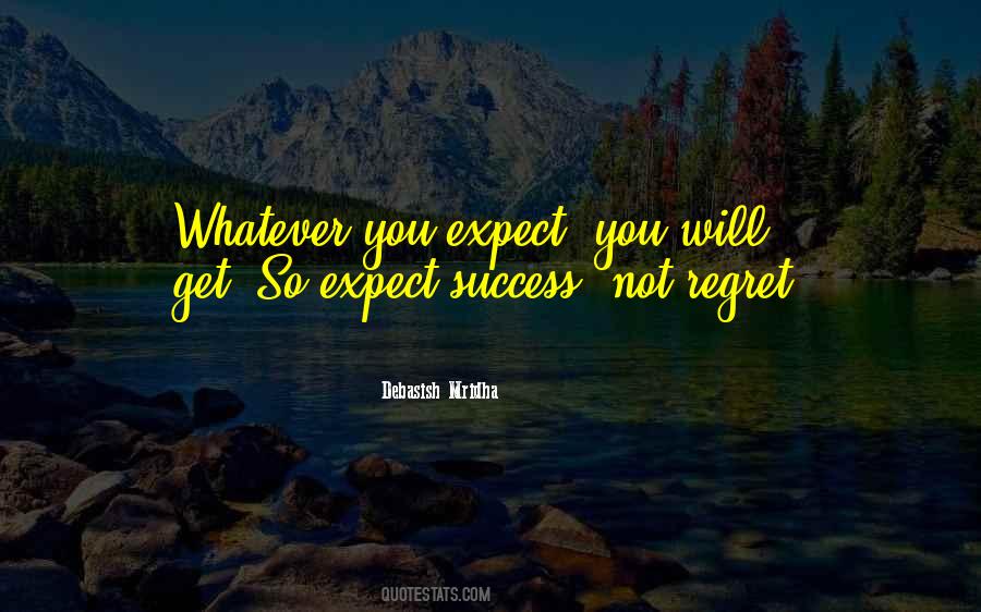 Expect Success Quotes #569105