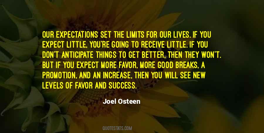 Expect Success Quotes #729259