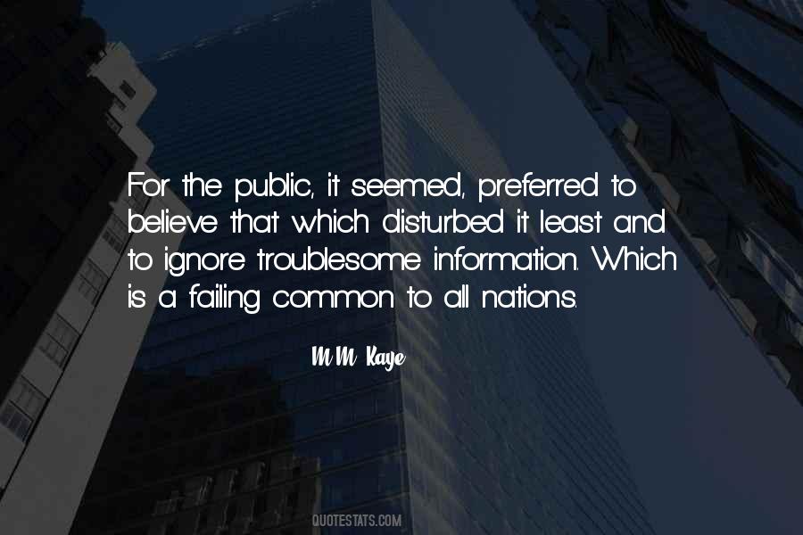 Public Information Quotes #1726687