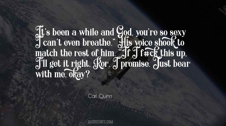 Can You Promise Me Quotes #309000