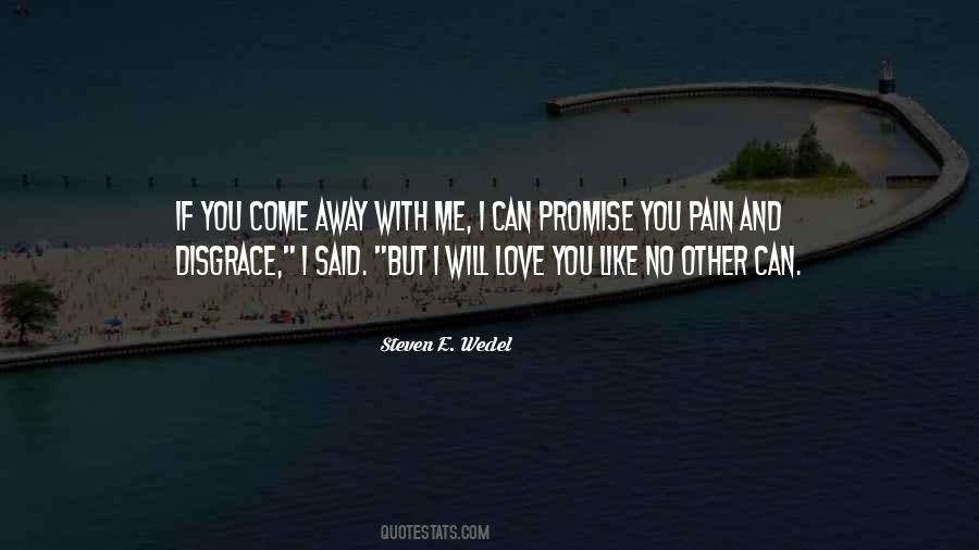 Can You Promise Me Quotes #526040