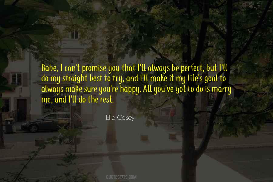 Can You Promise Me Quotes #77403