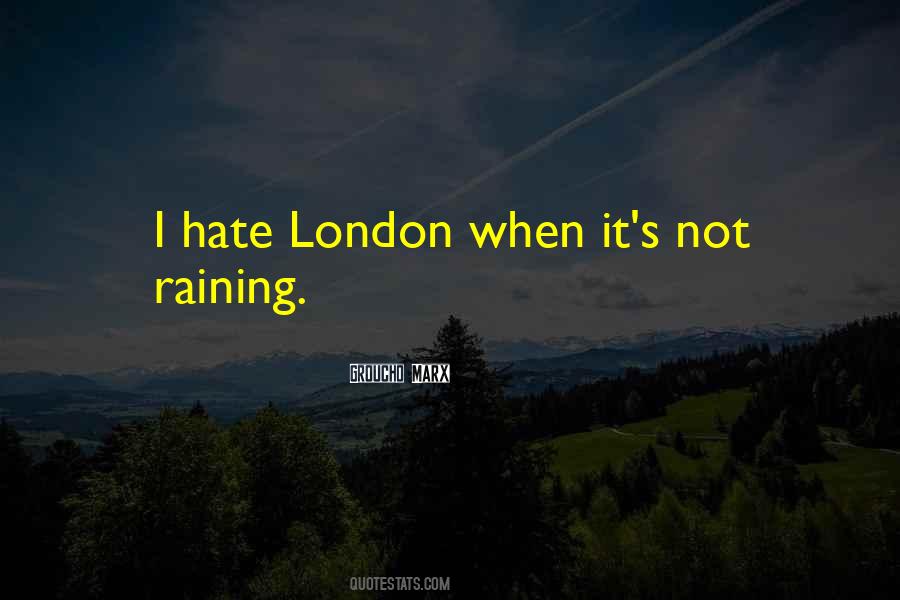 Quotes About London Travel #501303