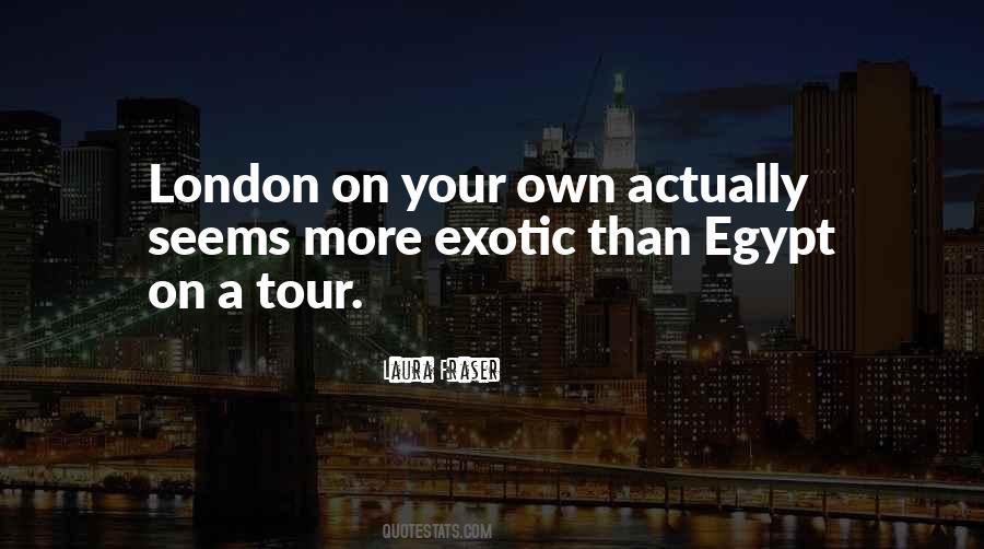 Quotes About London Travel #666126