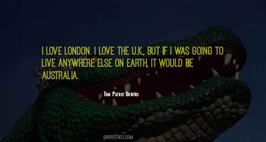 Quotes About London Love #590914