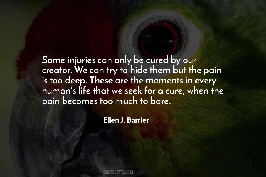 Can't Bare The Pain Quotes #104498