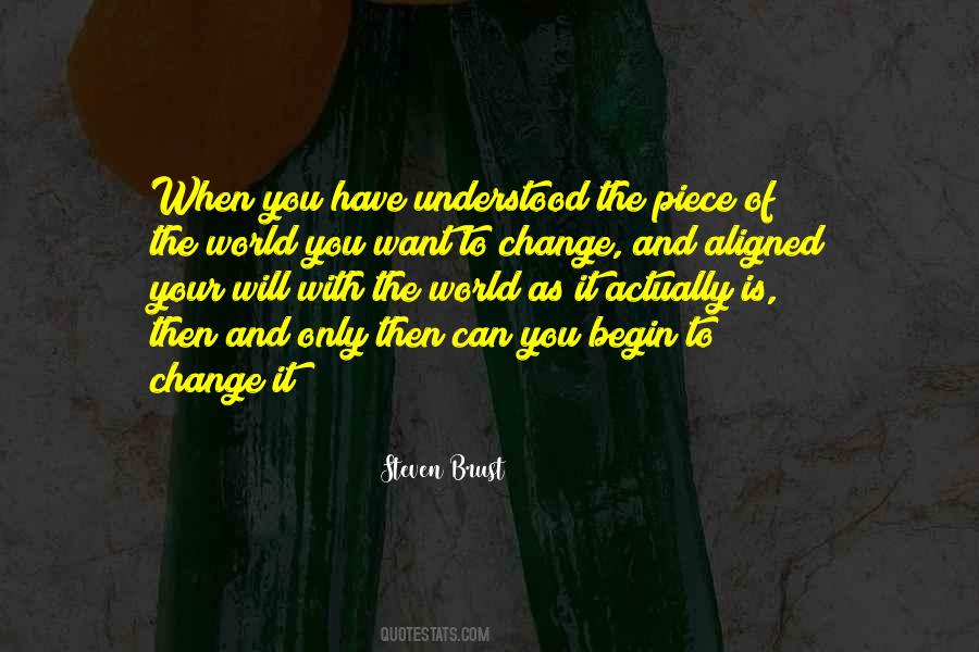 World And Change Quotes #55355