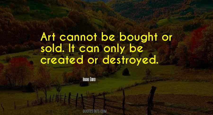 Can't Be Bought Quotes #580283