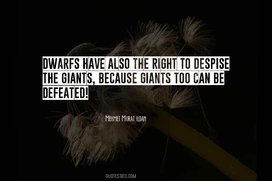 Can't Be Defeated Quotes #614084