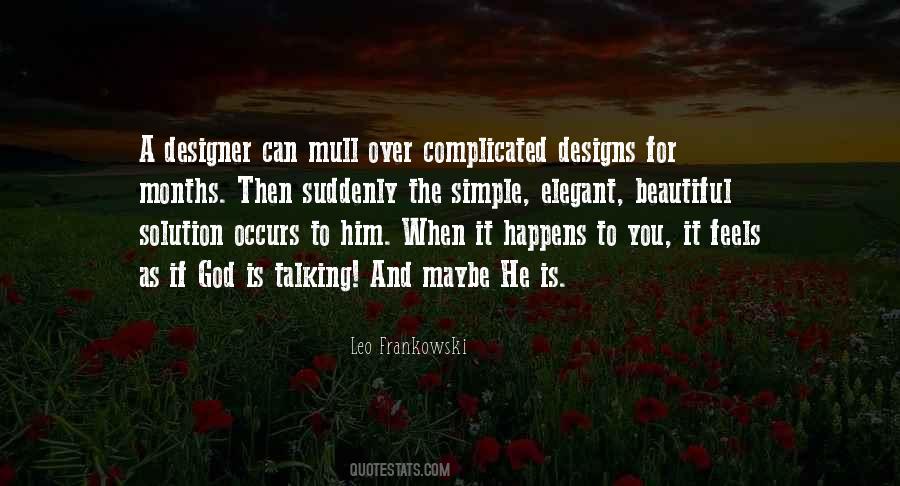 Simple And Elegant Quotes #1260436