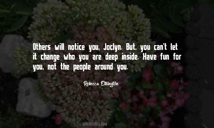 Can't Change Others Quotes #1306392