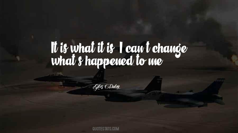 Can't Change Quotes #1299003