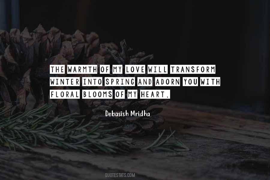 Warmth Of Heart Quotes #1200547
