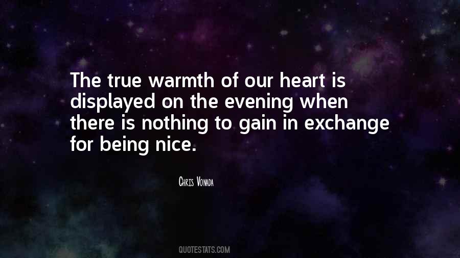 Warmth Of Heart Quotes #120445