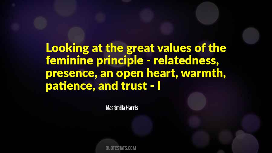 Warmth Of Heart Quotes #1773488
