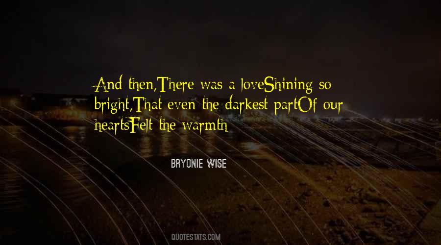 Warmth Of Heart Quotes #530666