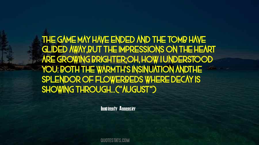 Warmth Of Heart Quotes #568936