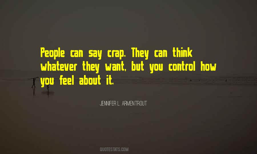 Can't Control My Feelings Quotes #1875982