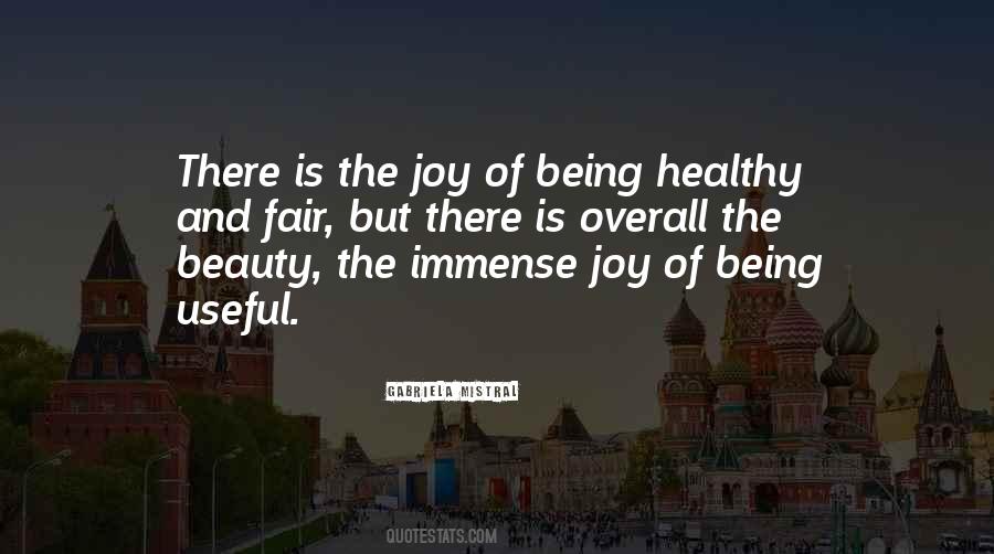 Joy And Beauty Quotes #417719