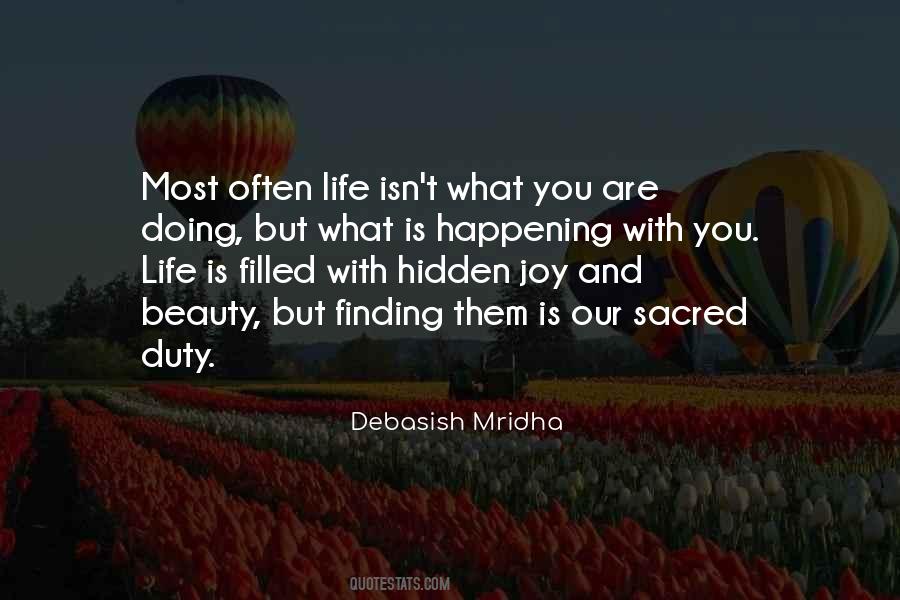 Joy And Beauty Quotes #492481