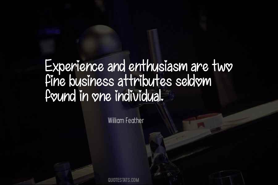 Individual Experience Quotes #814676