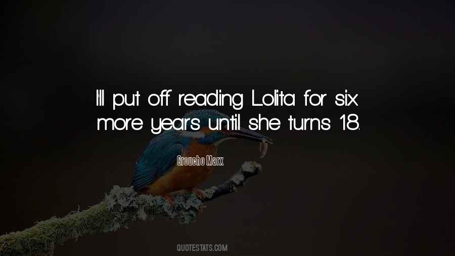 Quotes About Lolita #1590110