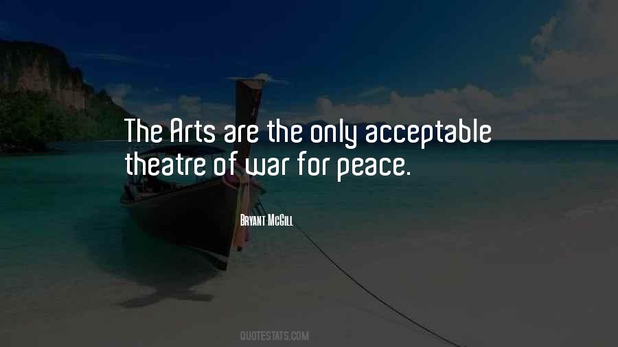 Theatre Of The Arts Quotes #856346