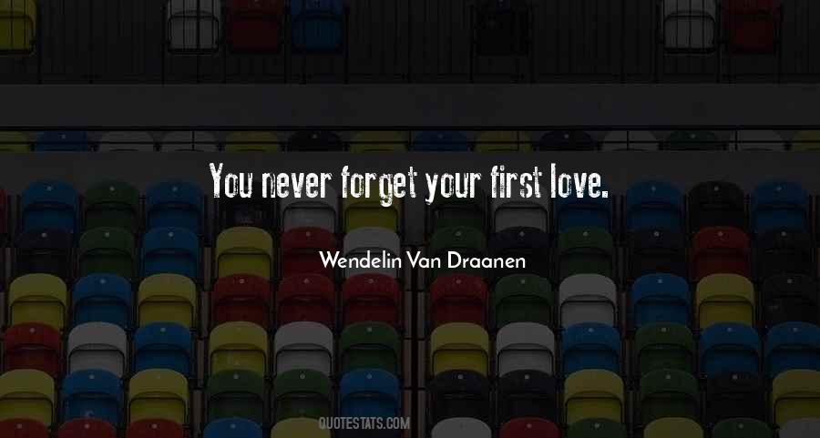 Can't Forget First Love Quotes #654214