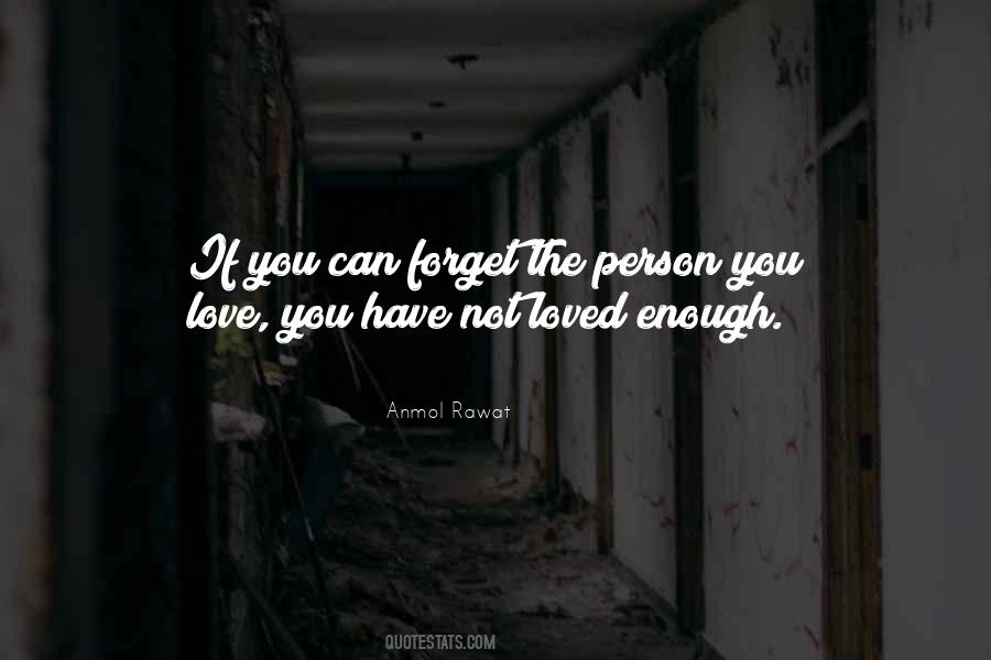 Can't Forget You Love Quotes #1366751