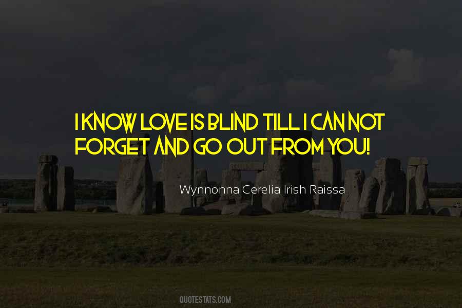 Can't Forget You Love Quotes #1369494