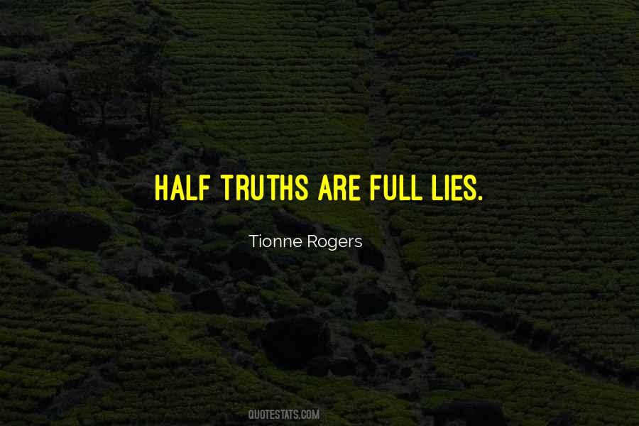 Half Lies Quotes #1287998