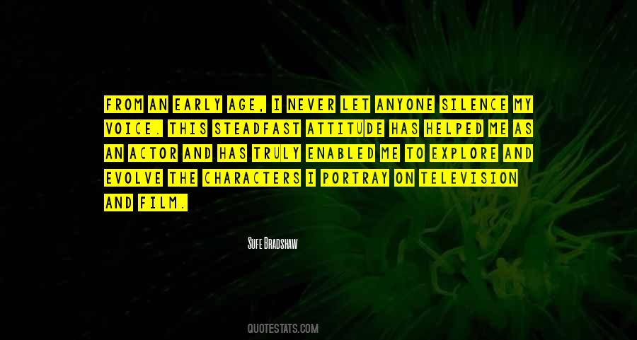 Character And Attitude Quotes #1337133