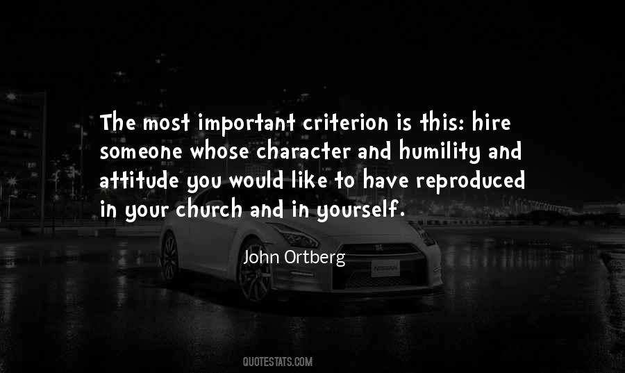 Character And Attitude Quotes #1851514