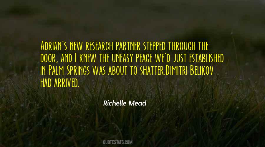Adrian About Dimitri Quotes #497683
