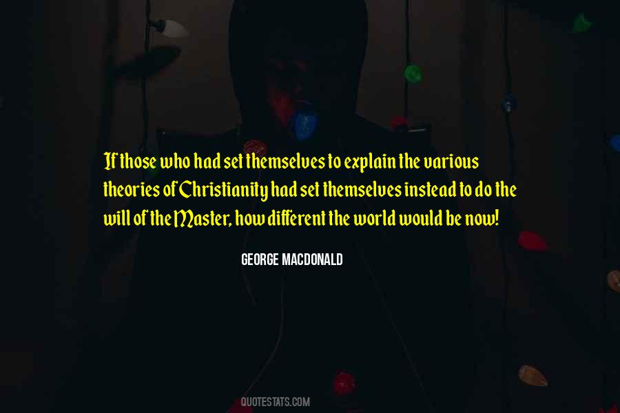 Different Theories Quotes #1170791