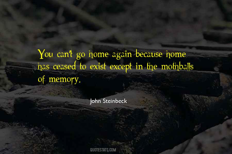 Can't Go Home Quotes #985484