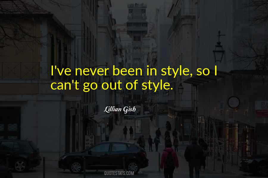Can't Go Out Quotes #734629