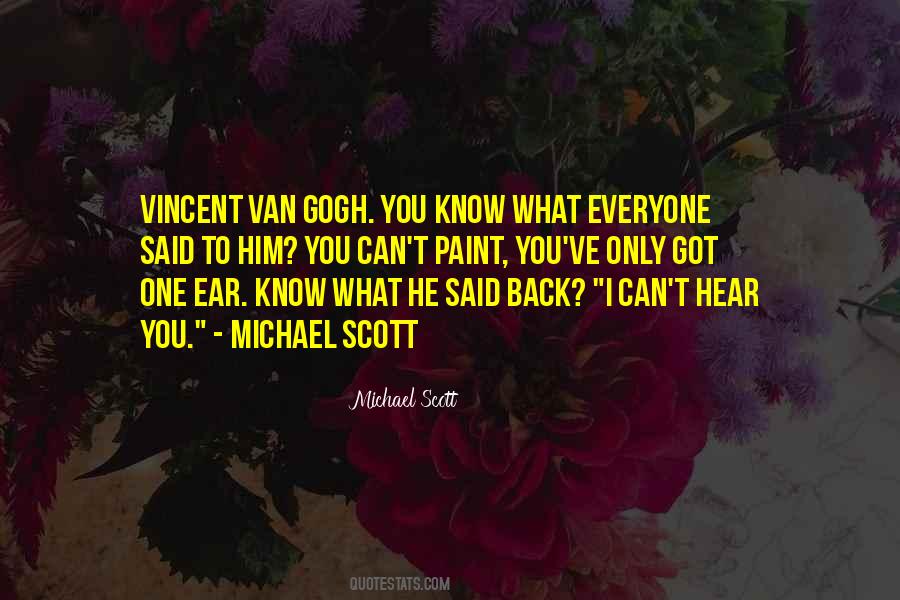 Can't Hear You Quotes #1144075