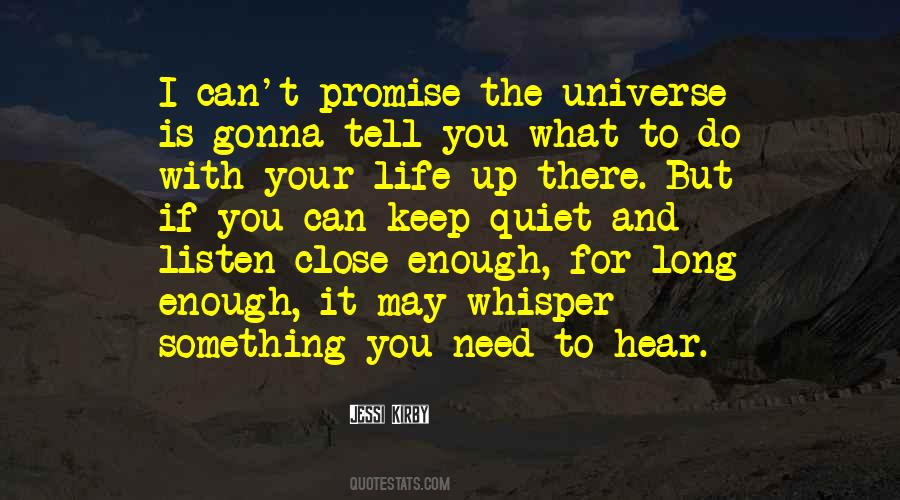 Can't Hear You Quotes #216179 Can't Hear You Quotes #216179