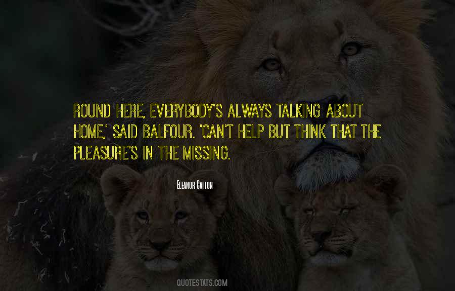 Can't Help But Think Quotes #231489