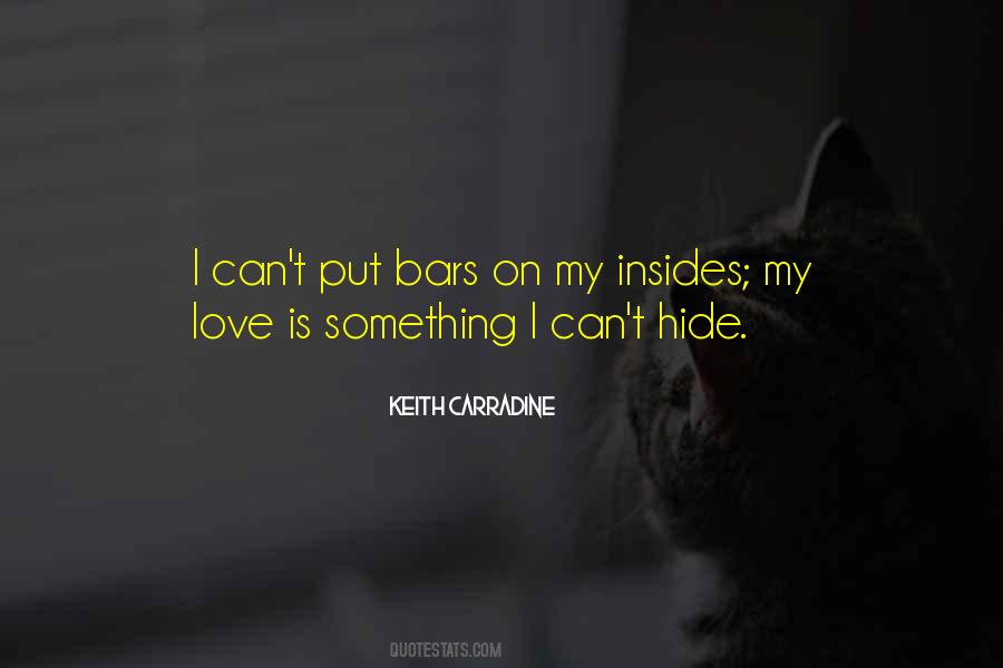 Can't Hide Love Quotes #1104557