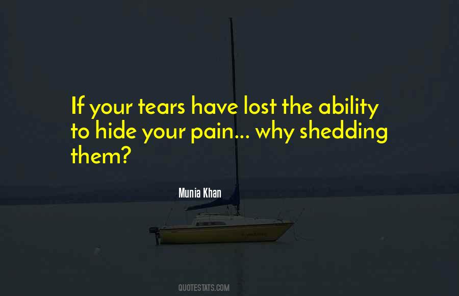 Can't Hide The Pain Quotes #1060566