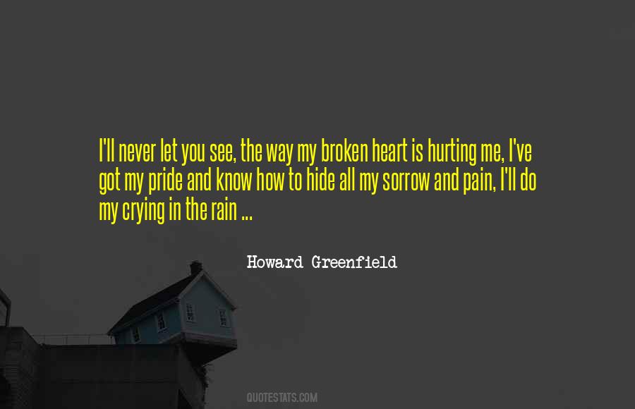 Can't Hide The Pain Quotes #1392778