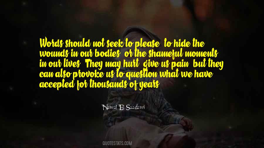 Can't Hide The Pain Quotes #1791070