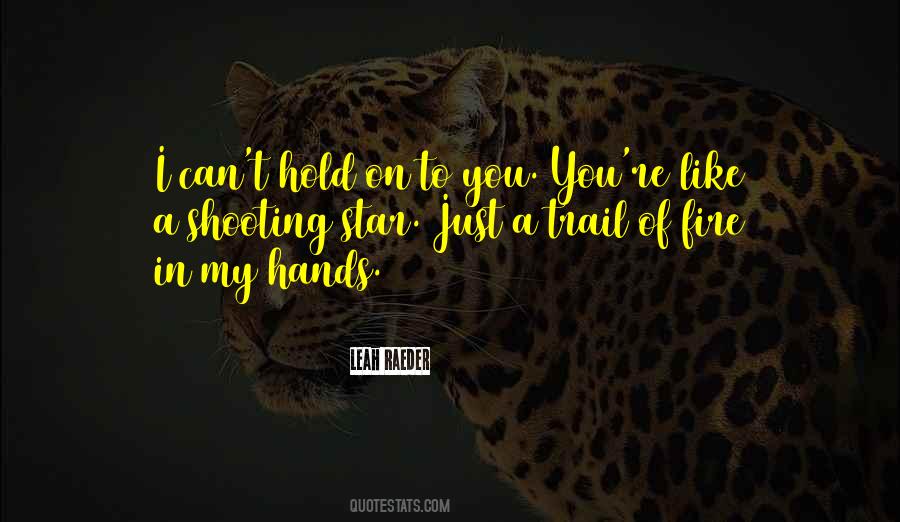 Can't Hold On Quotes #1103148