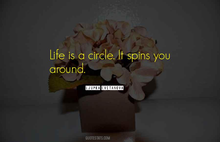 Life Is Spinning Quotes #1513881