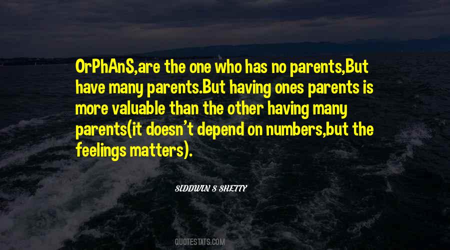 No Parents Quotes #1452780
