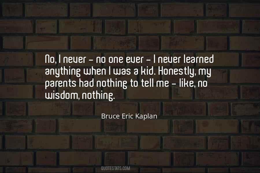 No Parents Quotes #169139